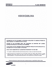 DataSheet K9F4G08U0A pdf